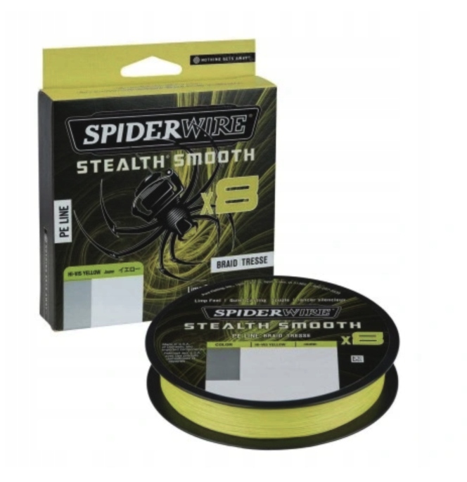 Spiderwire X8 300M 0,15MM 16,5KG Yellow