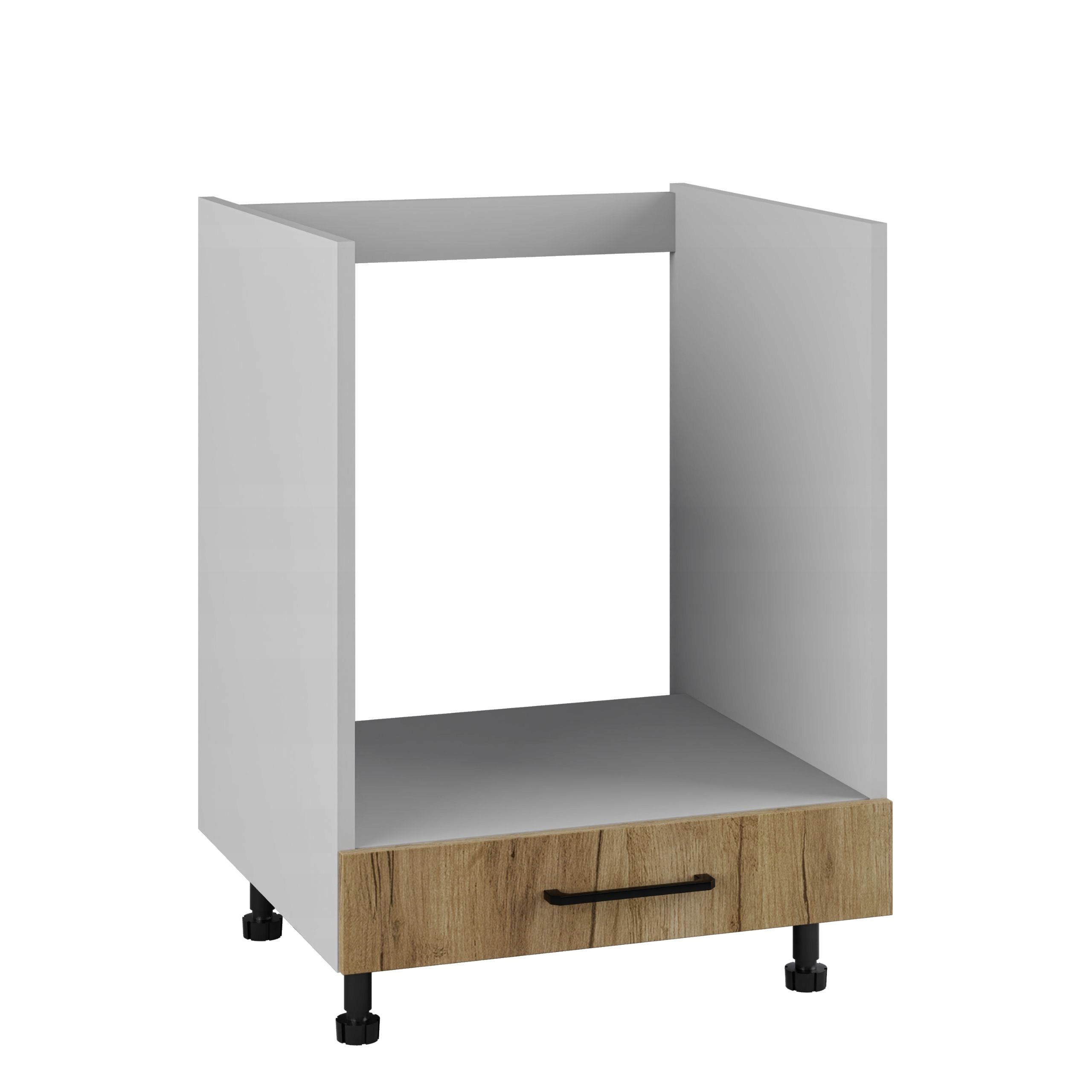 Spodní kuchyňská skříňka pod troubu 60 Tafla Dub Craft Zlatá