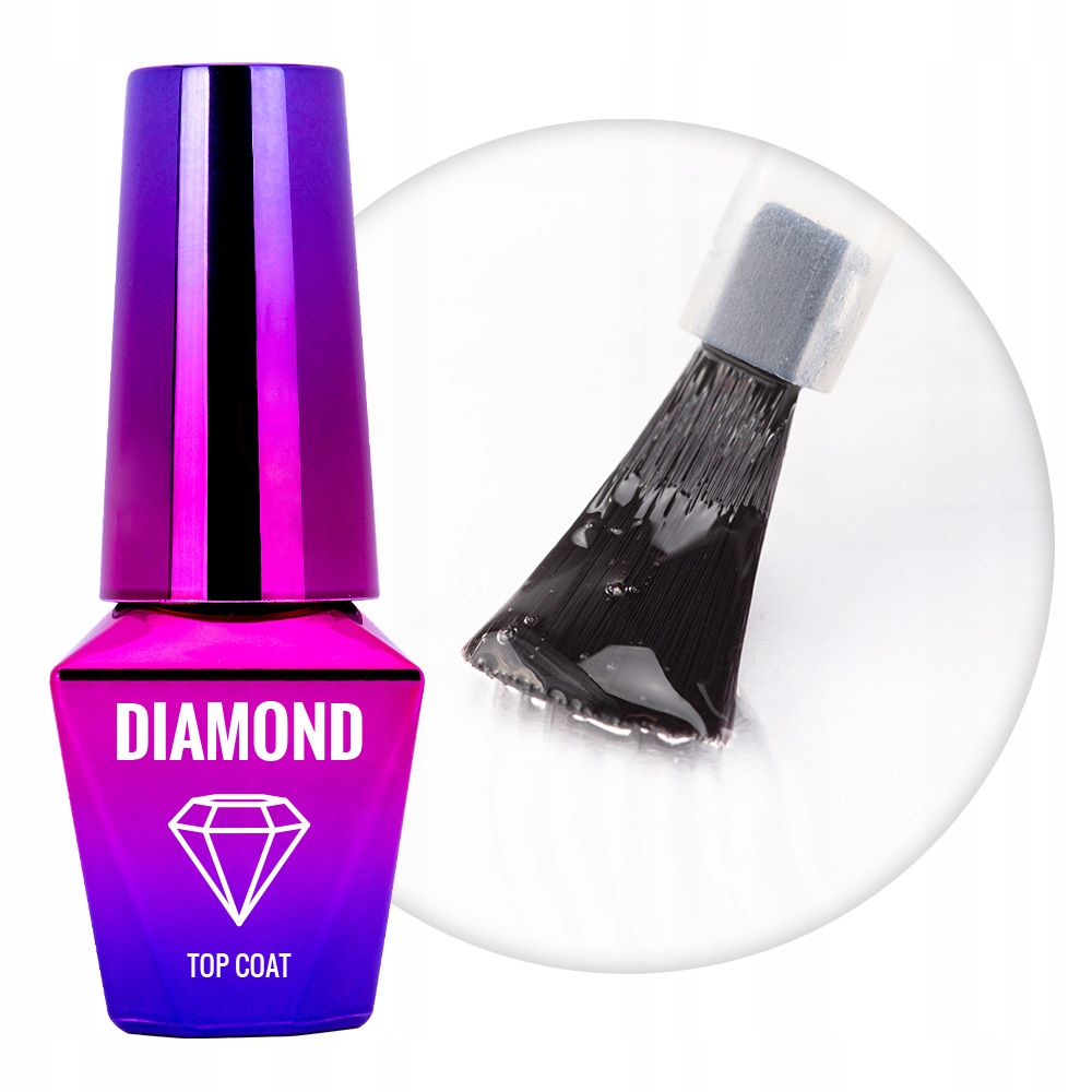 

Diamond Top Coat Mollylac 10 ML Lakier Klasyczny
