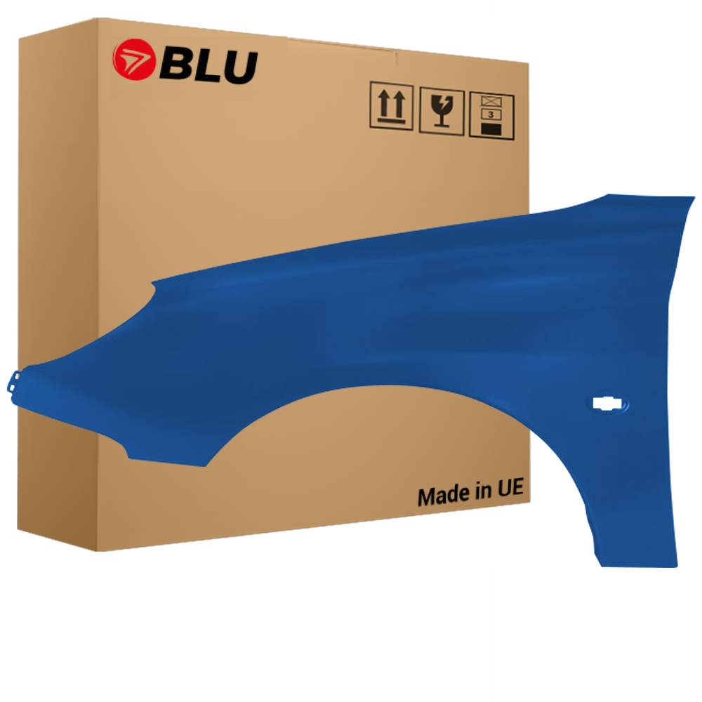 Blu Blatník Peugeot 206 CC Kmh levý modrý 98-09 přední