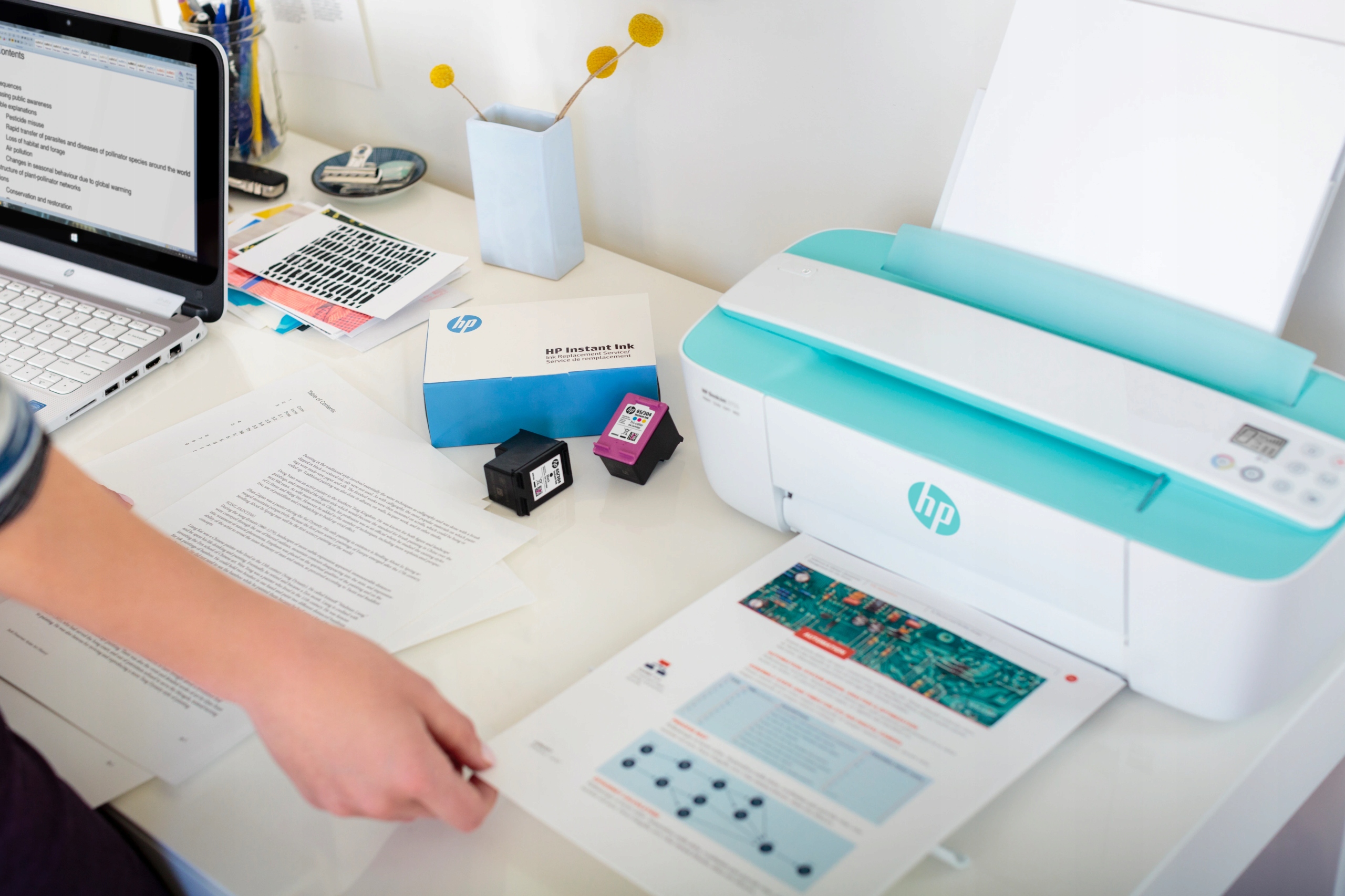 HP DeskJet 3762 All-in-One A4 Color T8x23b додаткові функції дисплея