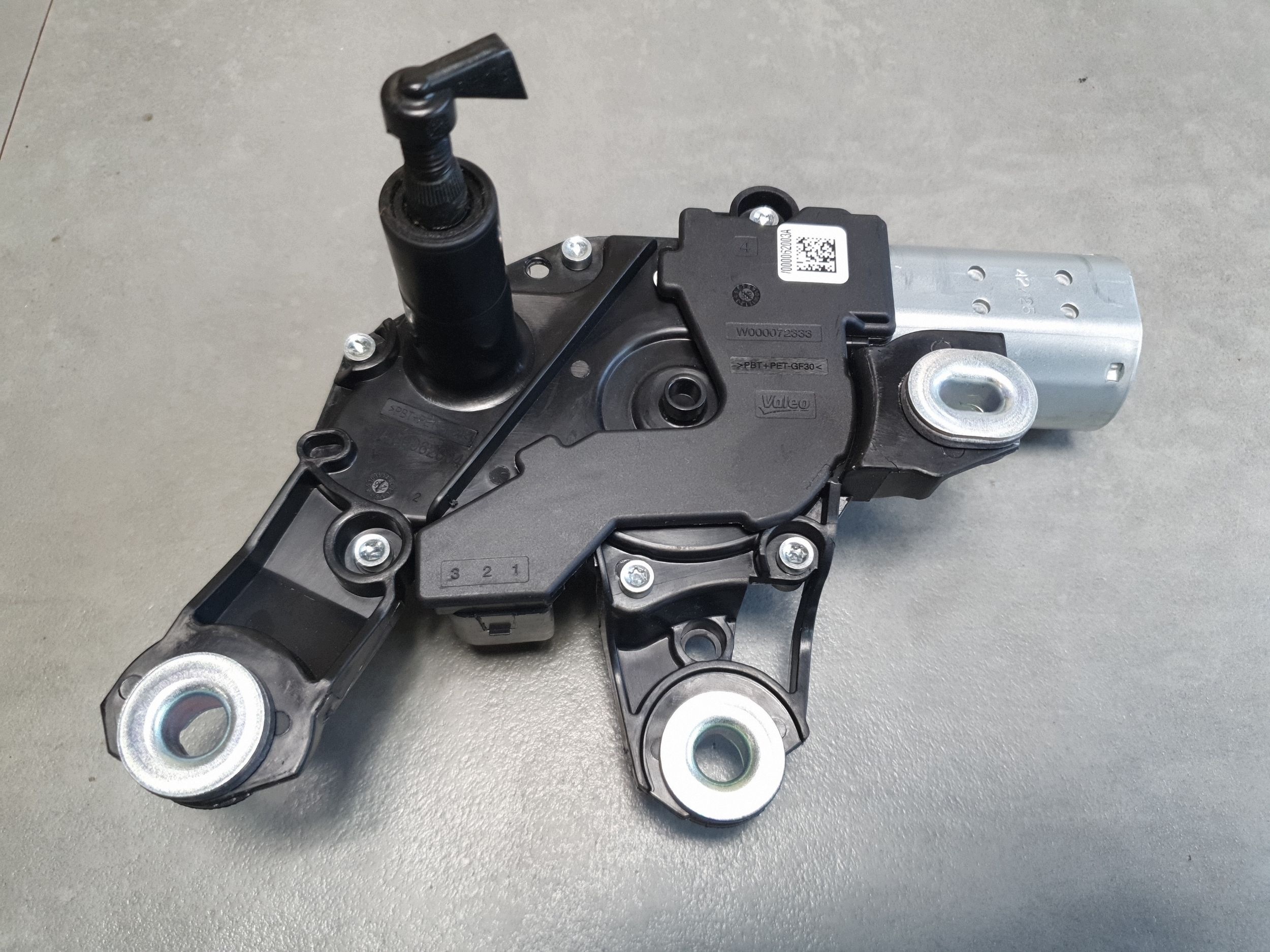 Audi Q6 e-tron motor ablaktörlők hátsó 4KE955711