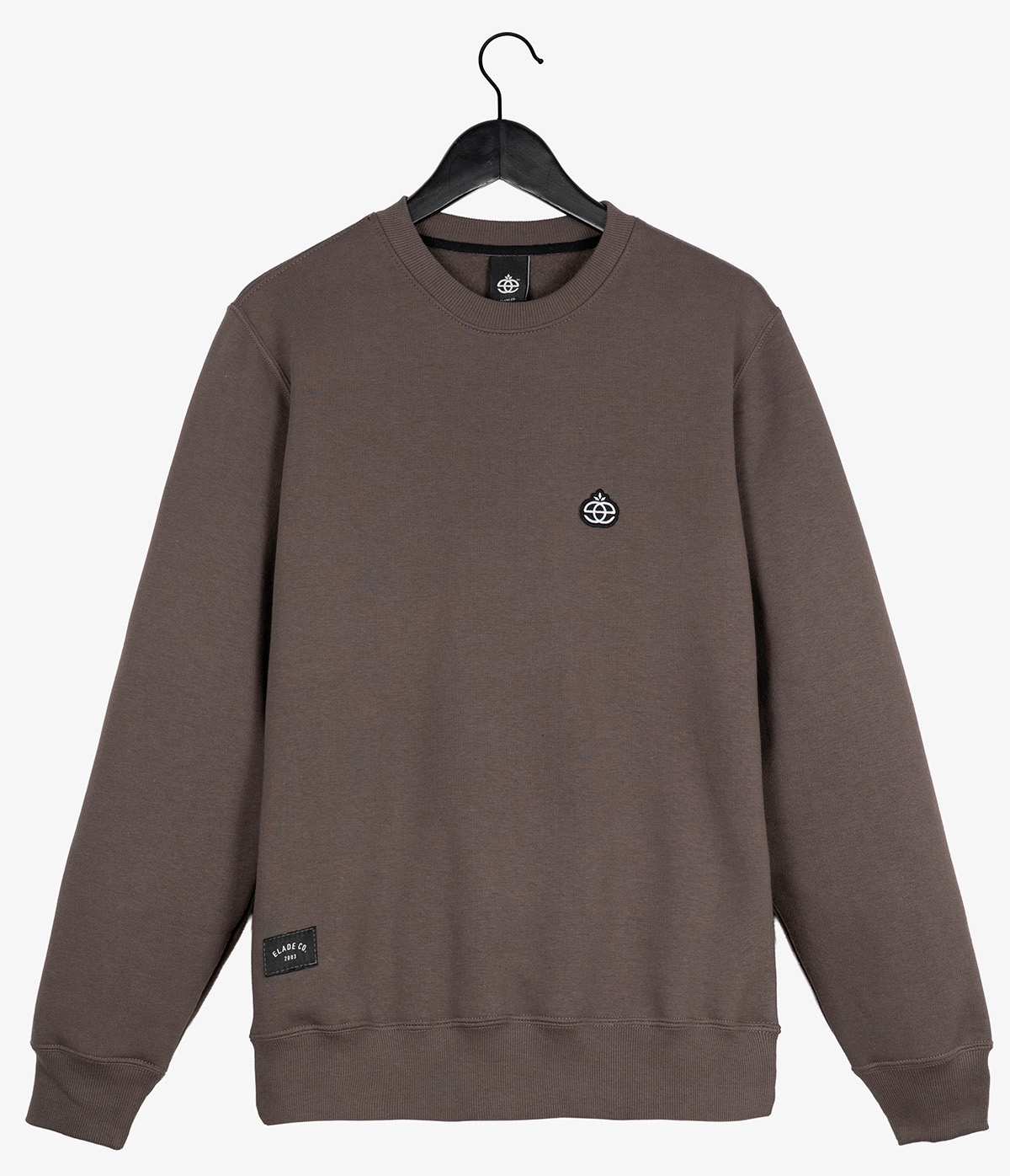 Mikina Elade Crewneck Mini Logo Brown 25 vel. M