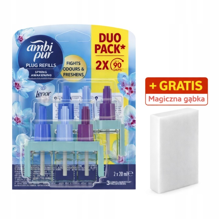 Ambi Pur Spring Awakening 3Volution Wkład do odświeżacza 2x20ml+ GRATIS