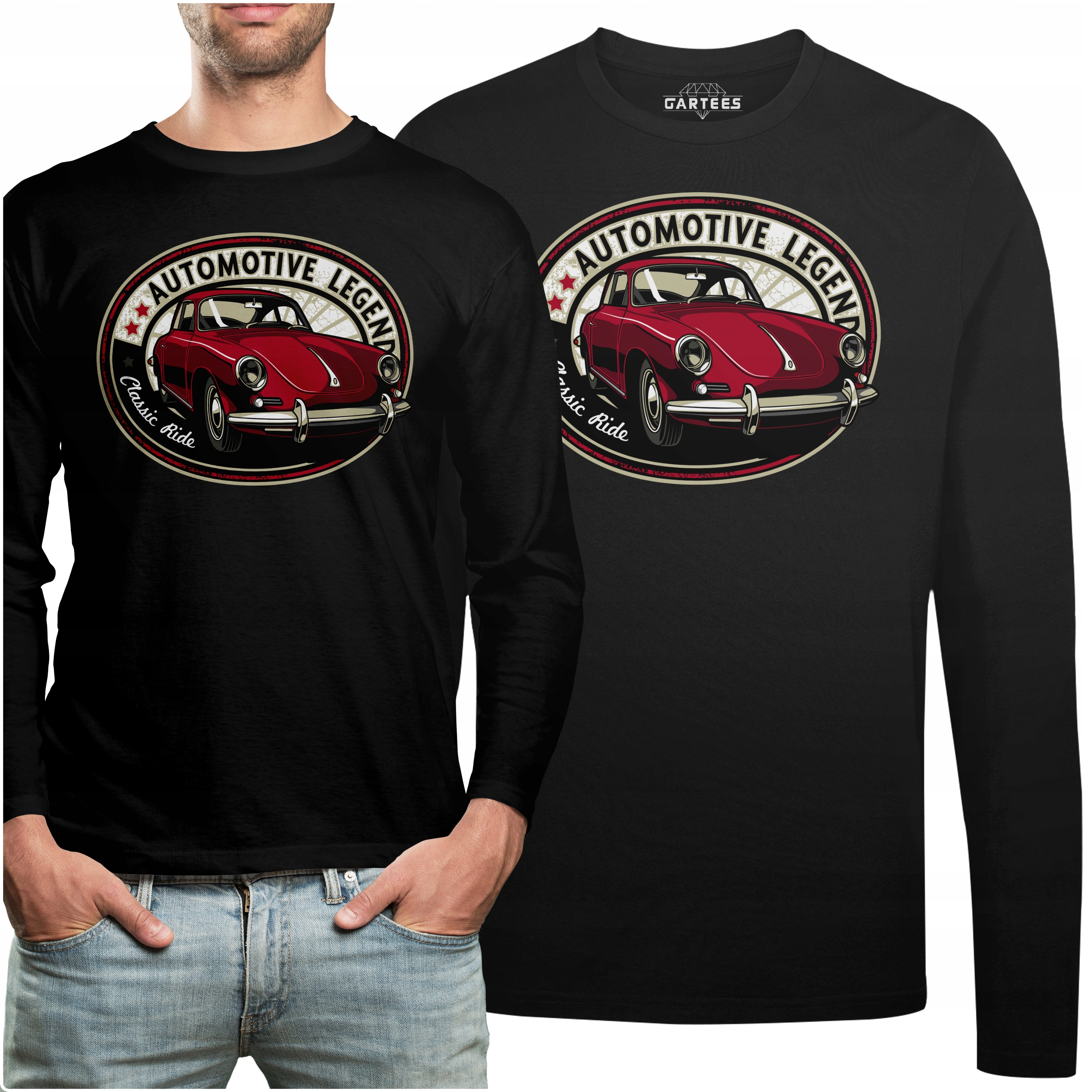 

Koszulka Long Prezent Samochody Automitive Legend