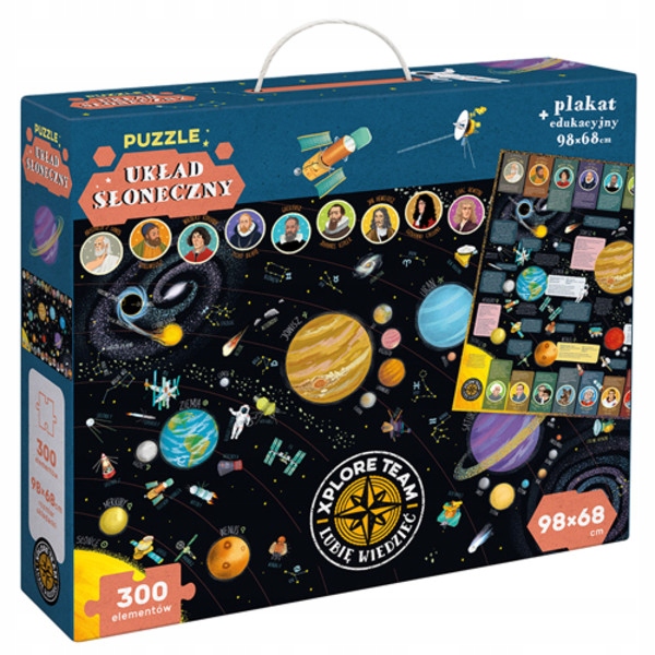 

Puzzle Układ słoneczny 300 elementów