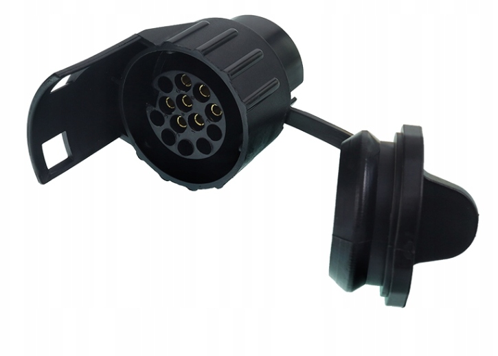 Adapter Elektryczny polskie na euro 7-13 Pin Z Pokrywką