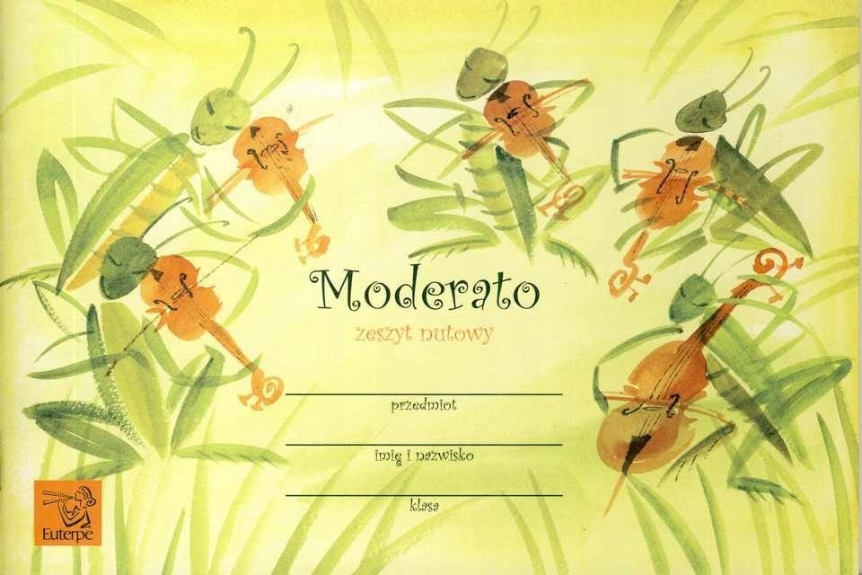 Euterpe Moderato zeszyt nutowy A5