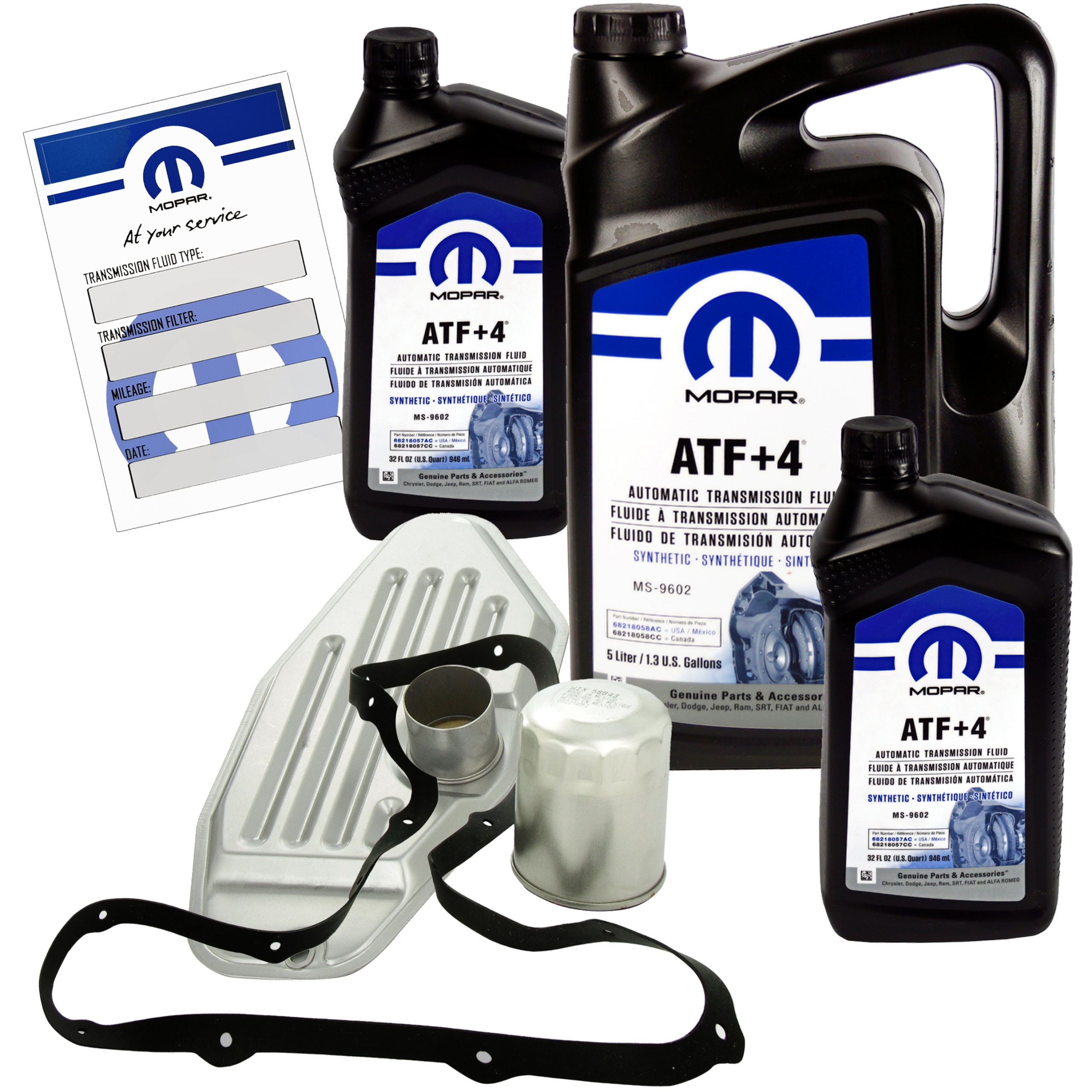 Olej Mopar ATF+4 Filtr Převodovky 45RFE 545RFE 65RFE