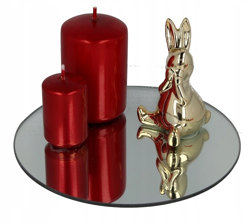 ŚWIECZNIK PODSTAWKA LUSTRO LUSTRZANA ŚWIECE 20 CM Marka Armina Candles