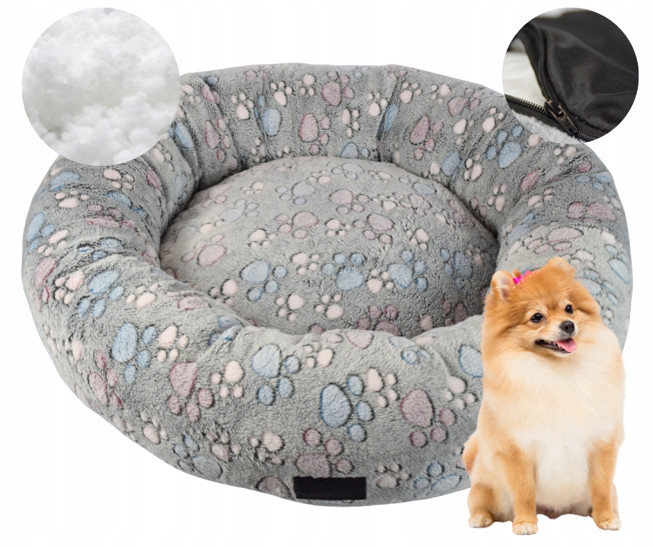 Pelíšek pro psa yorkšírská pohovka potah Ortopedické rozepínací potah