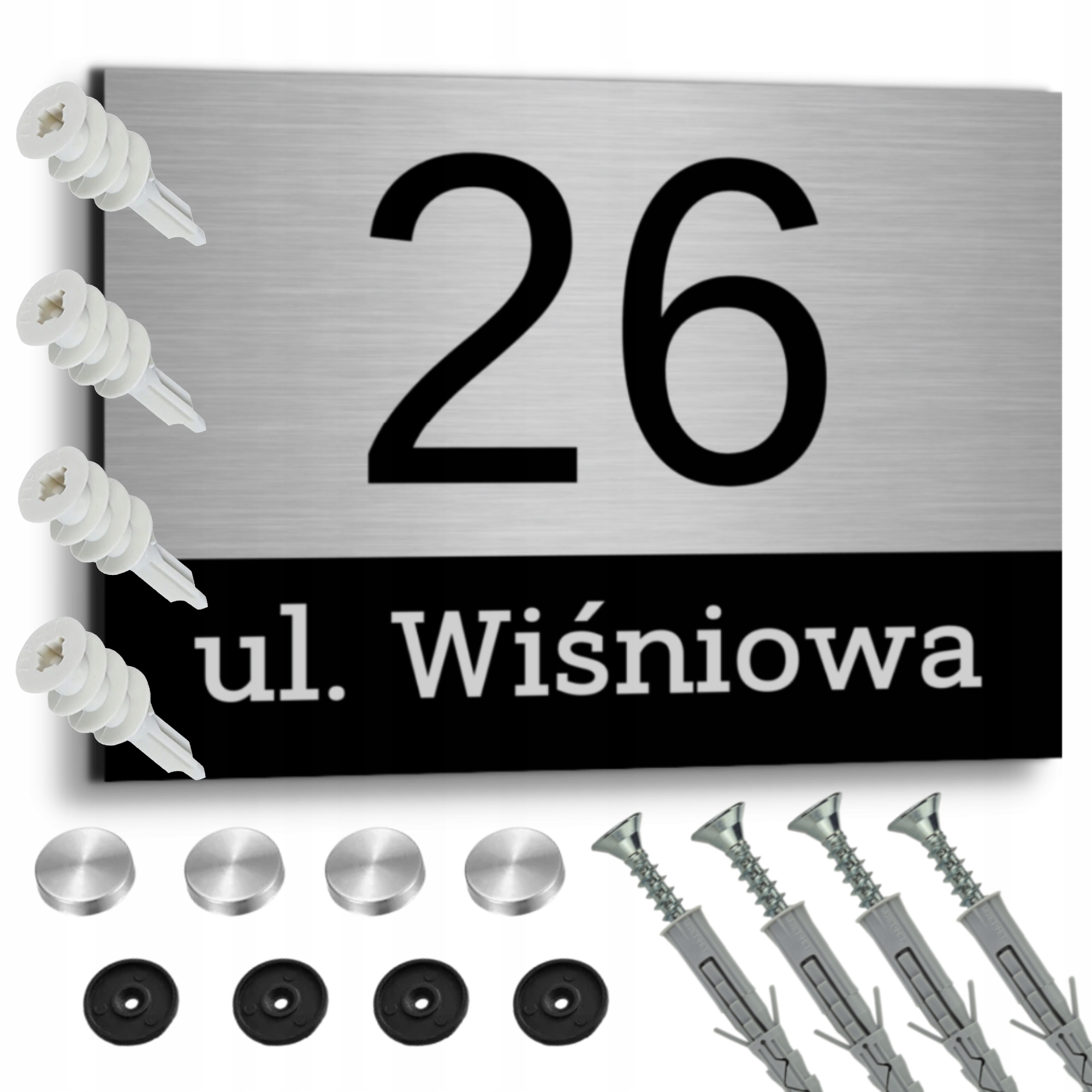 

Tabliczka Tablica Adresowa Numer Domu Aluminiowa