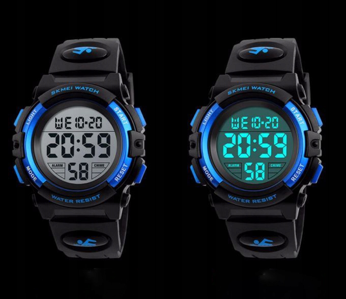 Zegarek dziecięcy SKMEI 1548 wodoodporny 7 kolorów Styl sportowy