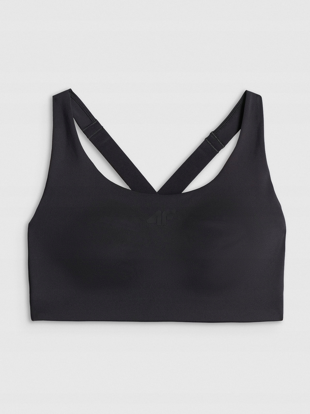 Stanik sportowy 4F S/m czarny