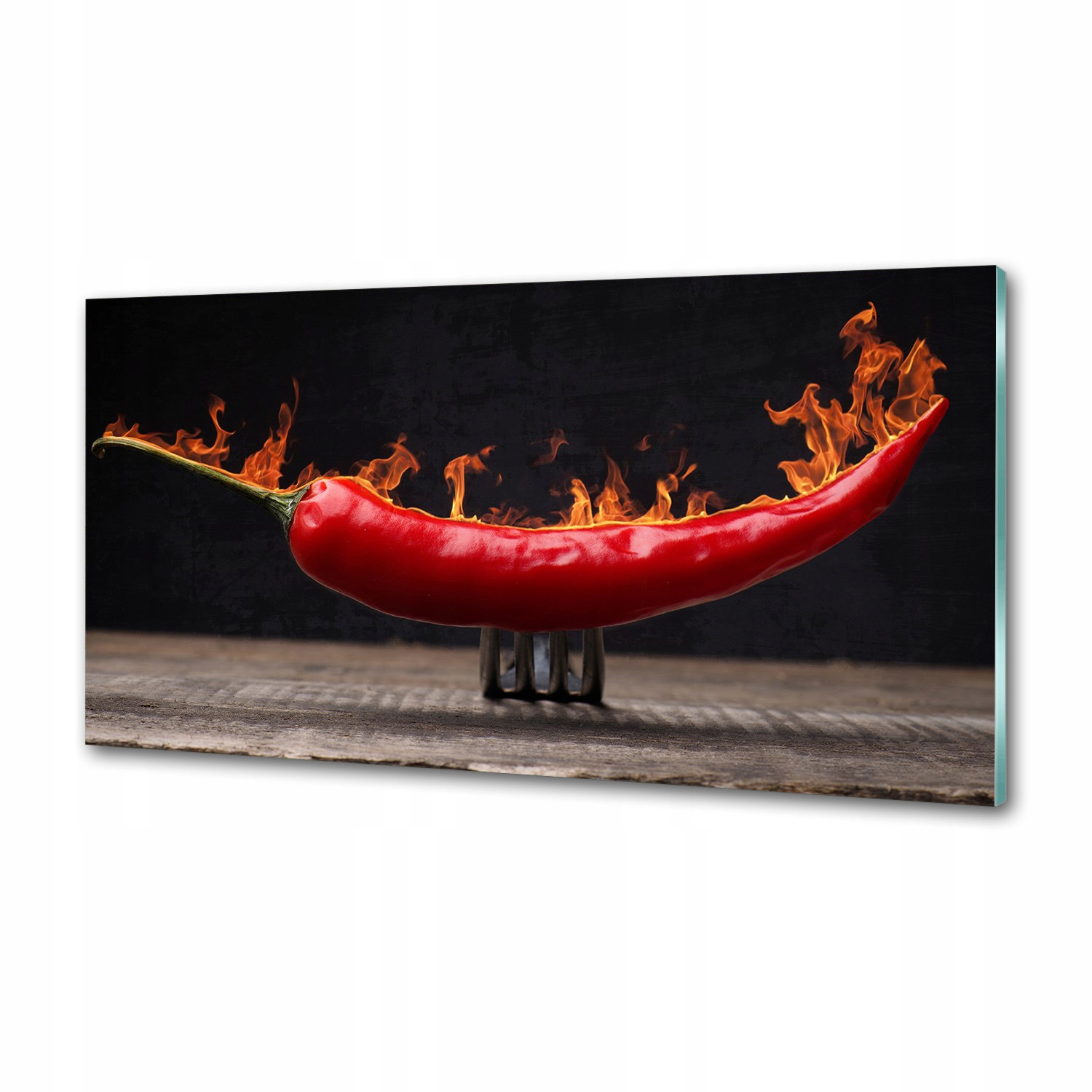 Kuchyňský panel Chilli paprička 100 x 50 cm Lepidlo
