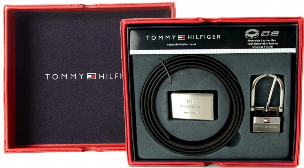 

Tommy Hilfiger Pasek męski skórzany 4w1 na Prezent