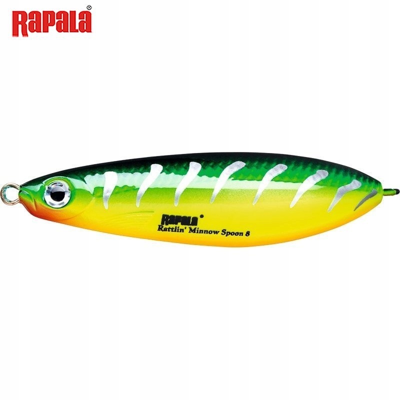 Antyzaczepowa blacha Rapala Rattlin' Minnow Spoon 8 cm Frb