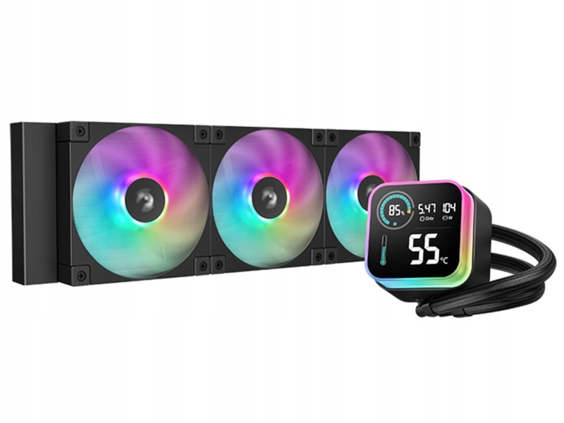 Chłodzenie wodne do procesora DeepCool LQ360 3 x 120 mm 2400 obr/min 4-pin