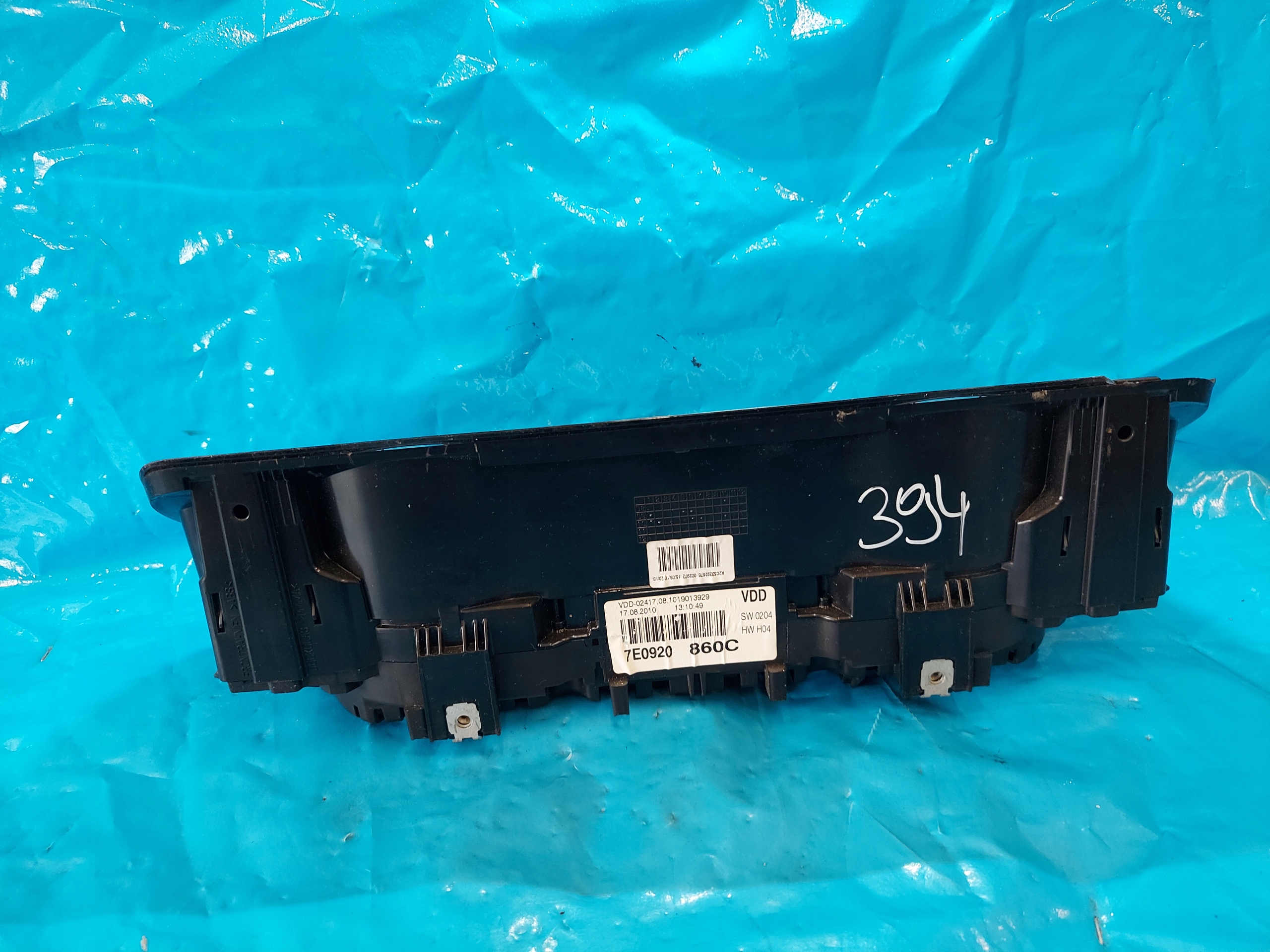 dials clock VW T5 2.0 TDI 7E0920860C