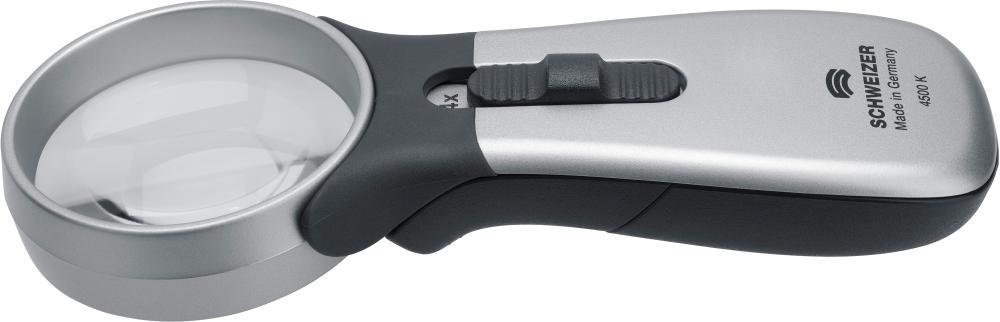 Lupa Schweizer ruční, podsvícená Tech-Line 10xD 30 mm Schweizer