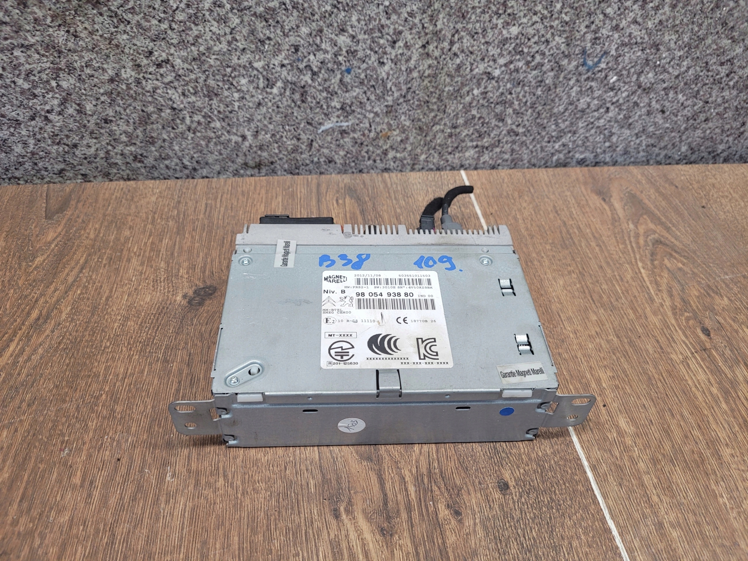 PEUGEOT 208 RADIO NAWIGACJA 9805493880