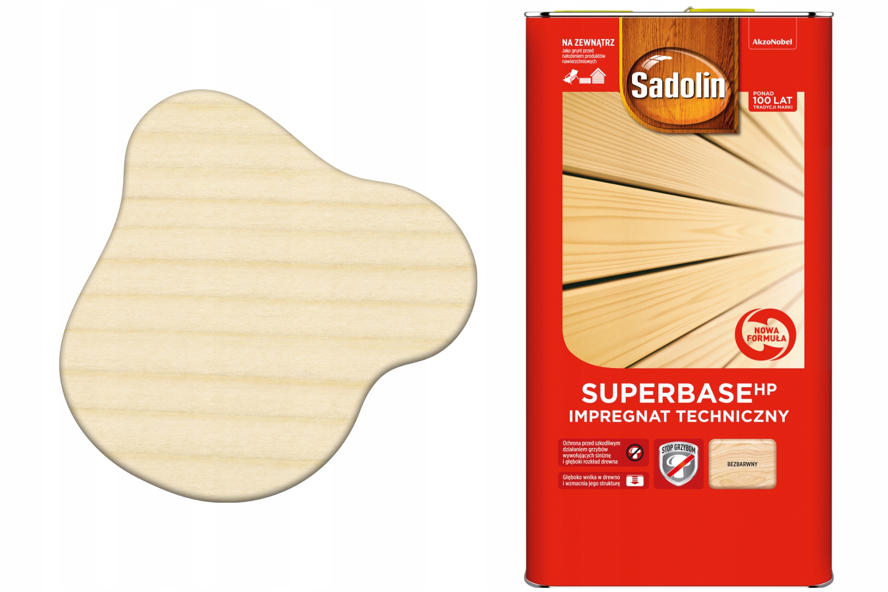Impregnat techniczny Sadolin Superbase HP bezbarwny 5L