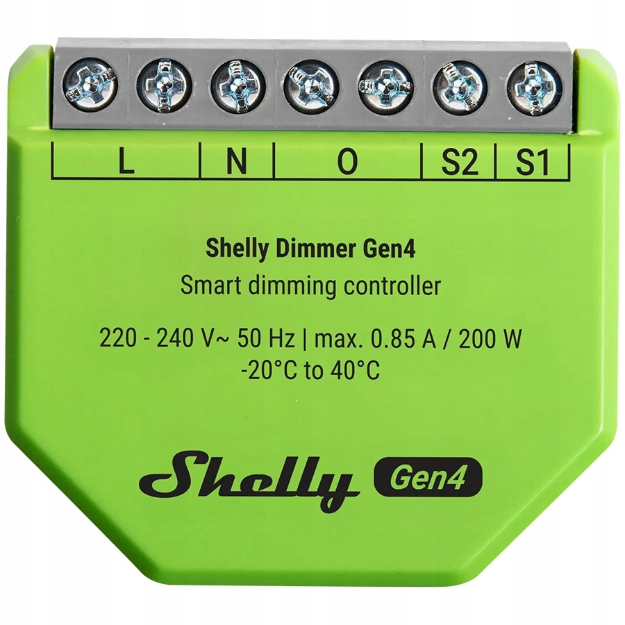 Shelly Dimmer GEN4 Modul Smart Pro Led Osvětlení Dům Inteligentní Wi