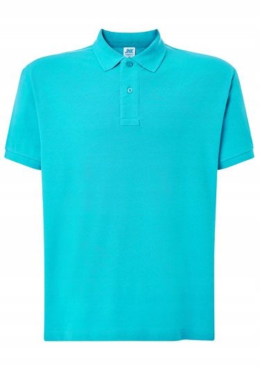 

Koszulka Polo męska polówka Jhk 210g turkus Tu XL