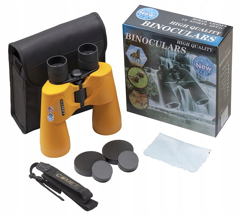 Dalekohled 10x50 Zoom Pouzdro Skleněná vojenská a turistická lovecká optika