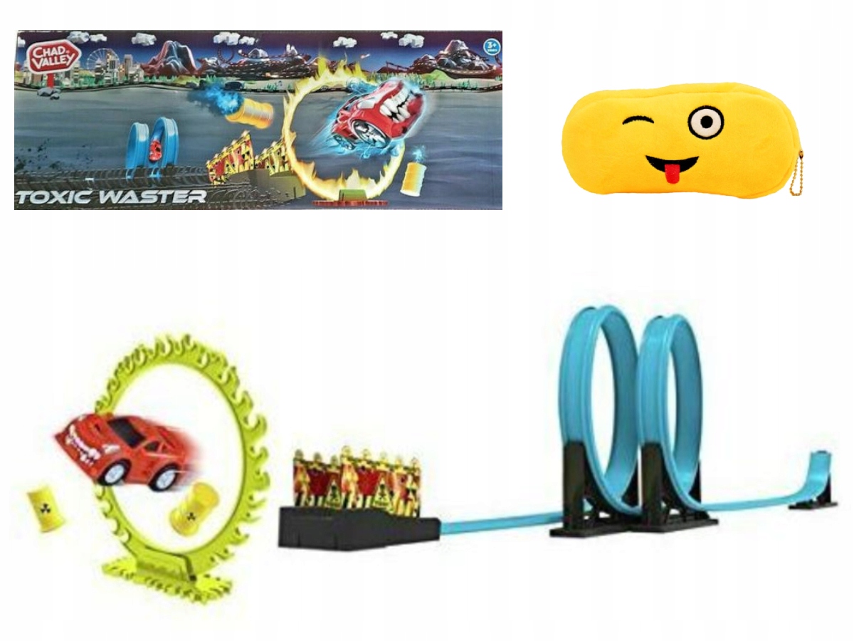 

Zestaw samochód auto tor rampa Piórnik