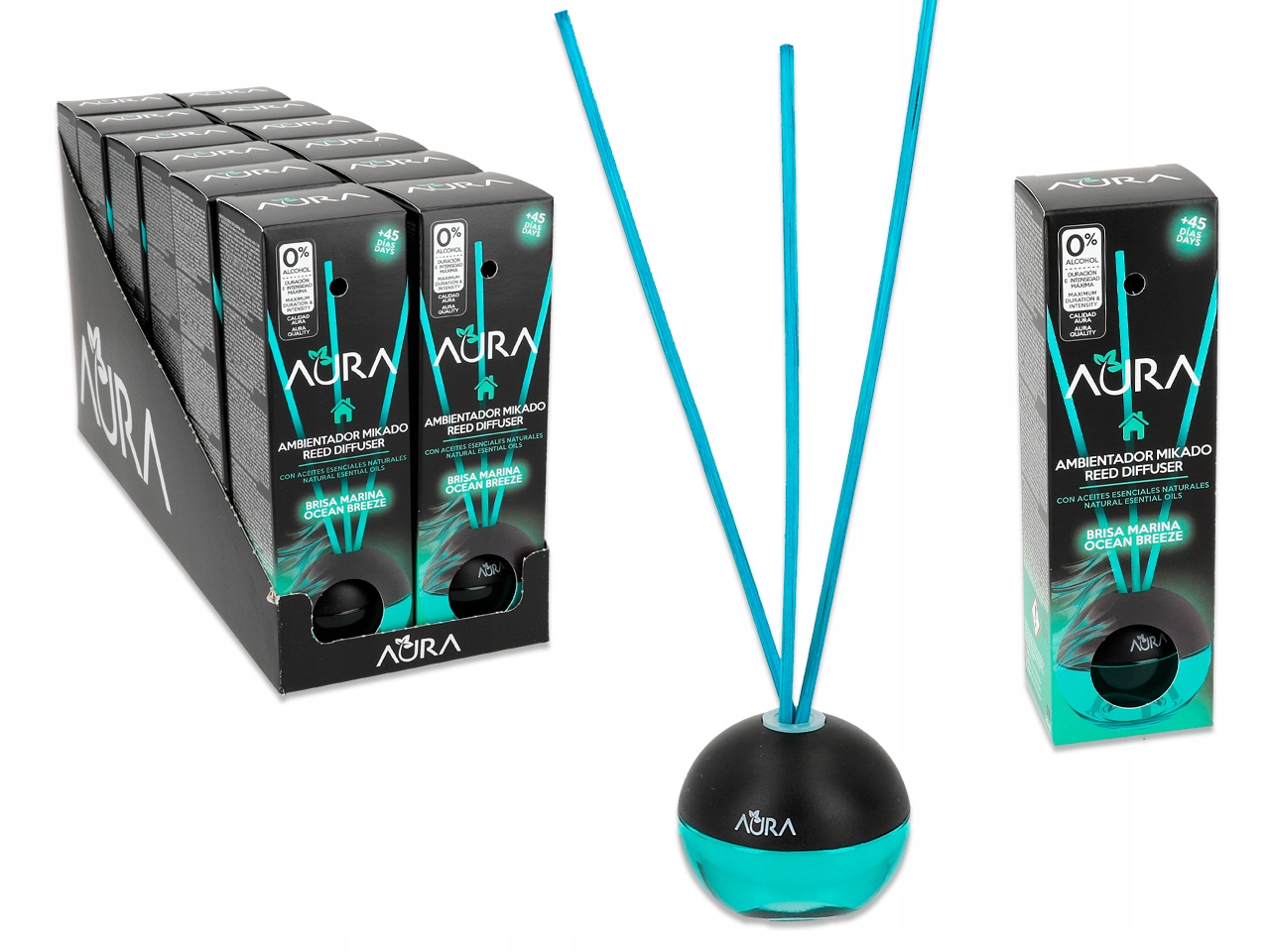 Komplet 12 difuzérov Morský