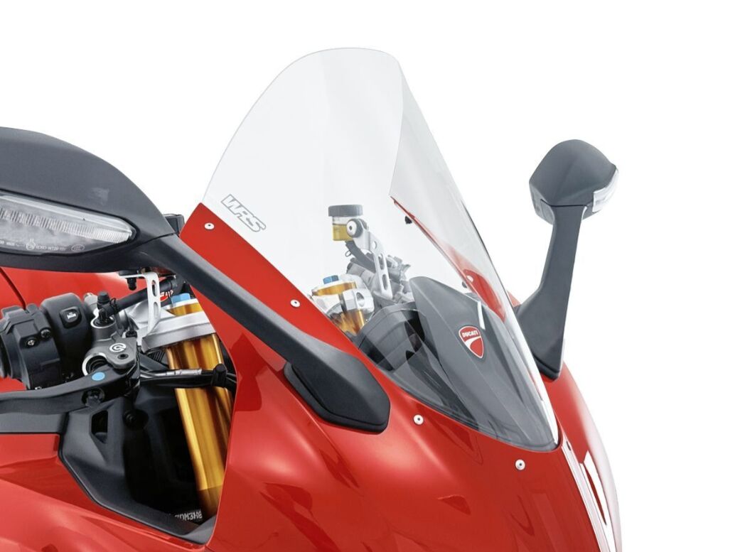 Motocyklové Sklo Wrs Race Clear Ducati Panigale V2 890 DU044T