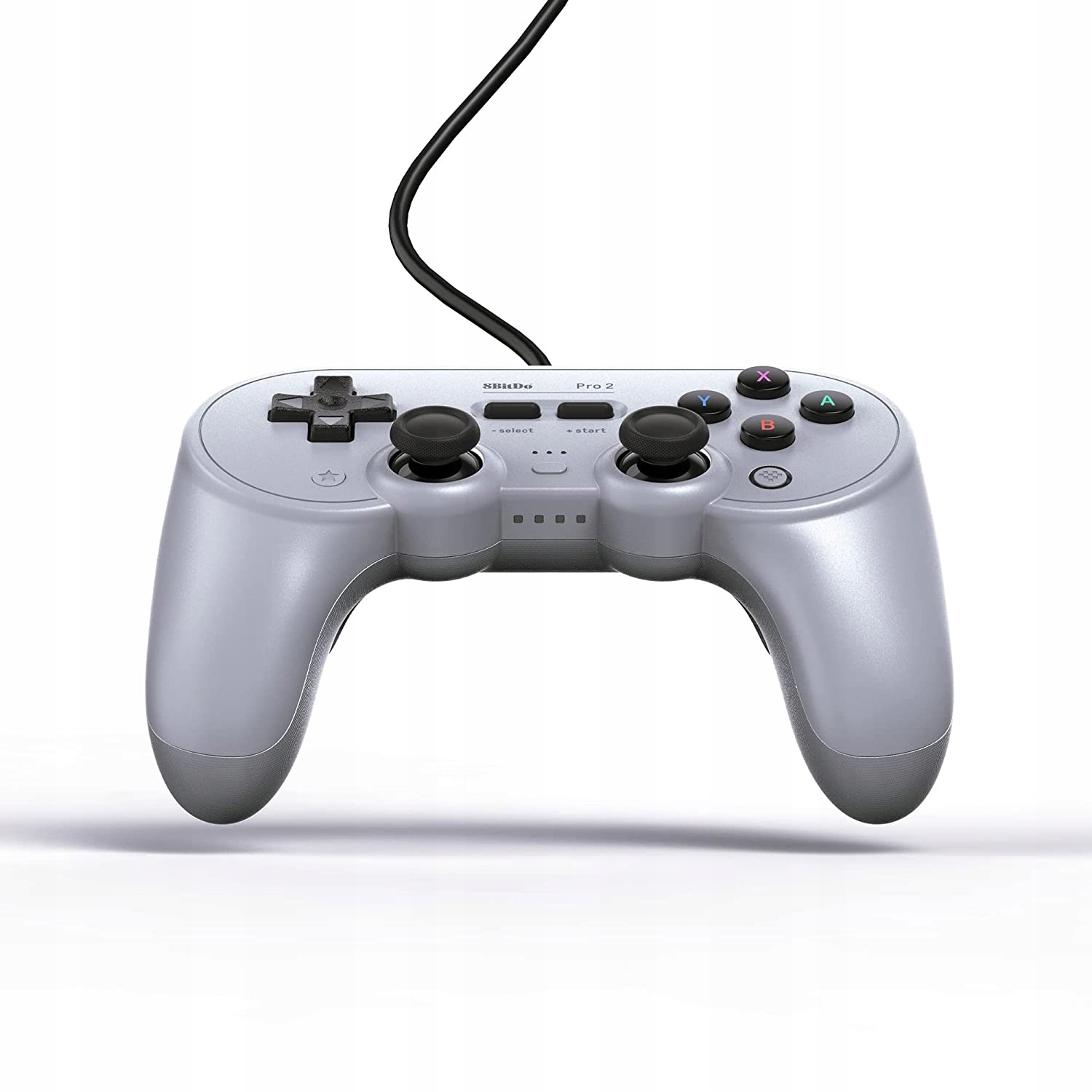 8bitdo Pro 2 Grey Pad USB PC Switch малиновый цвет серый