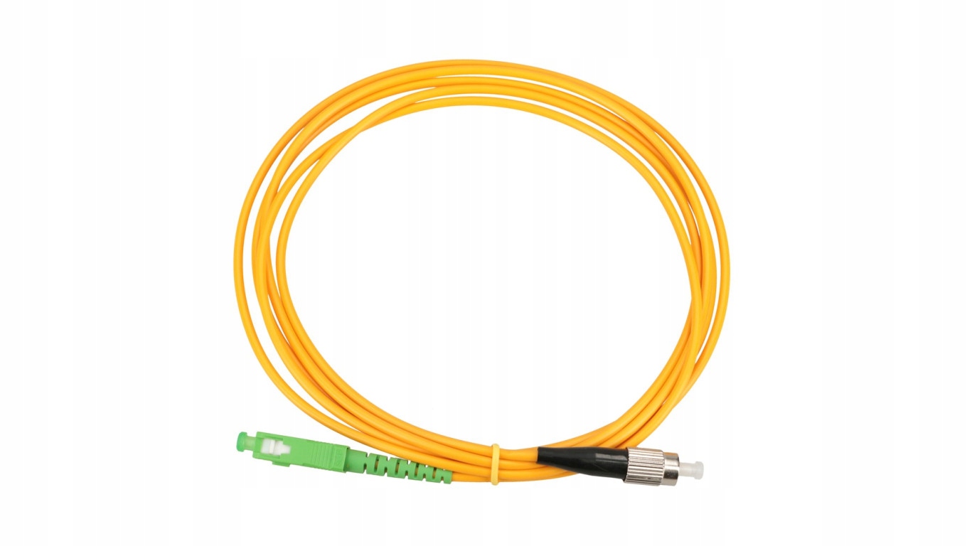 Extralink Sc/ Apc- Fc/ Upc Patchcord Jednomodowy, Simplex, G657A1, 3mm, 2m