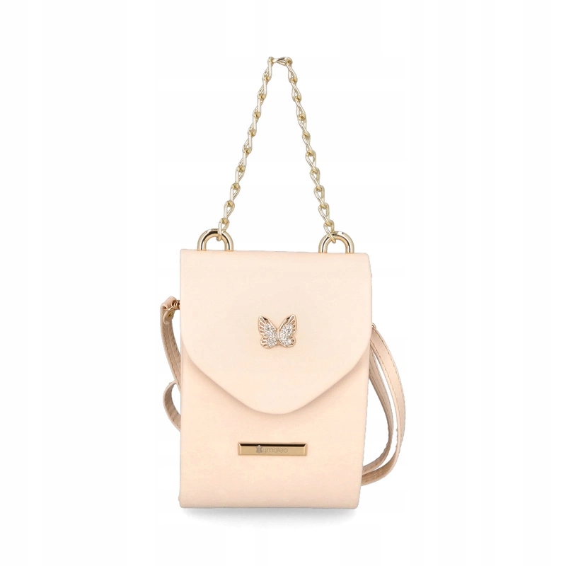 Malá vizitková kabelka Tymoteo 136 Béžová