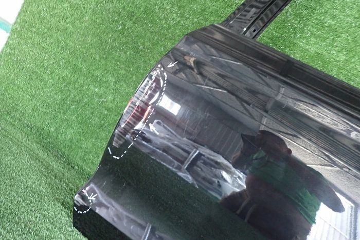 SKODA OCTAVIA IV KOMBI door left rear. rear part