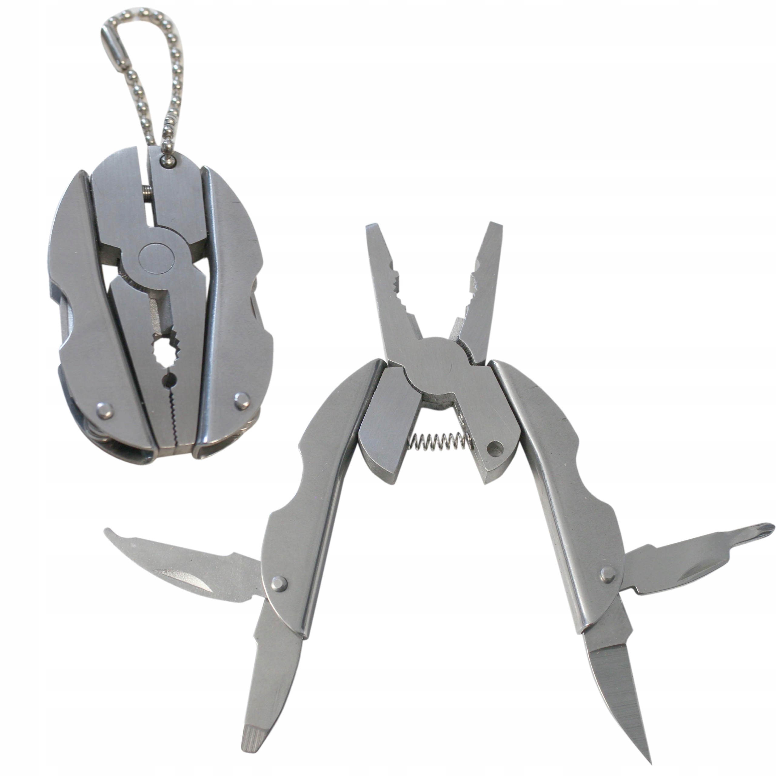 Brelok Multitool 5W1- Kombinerki Nóż Scyzoryk