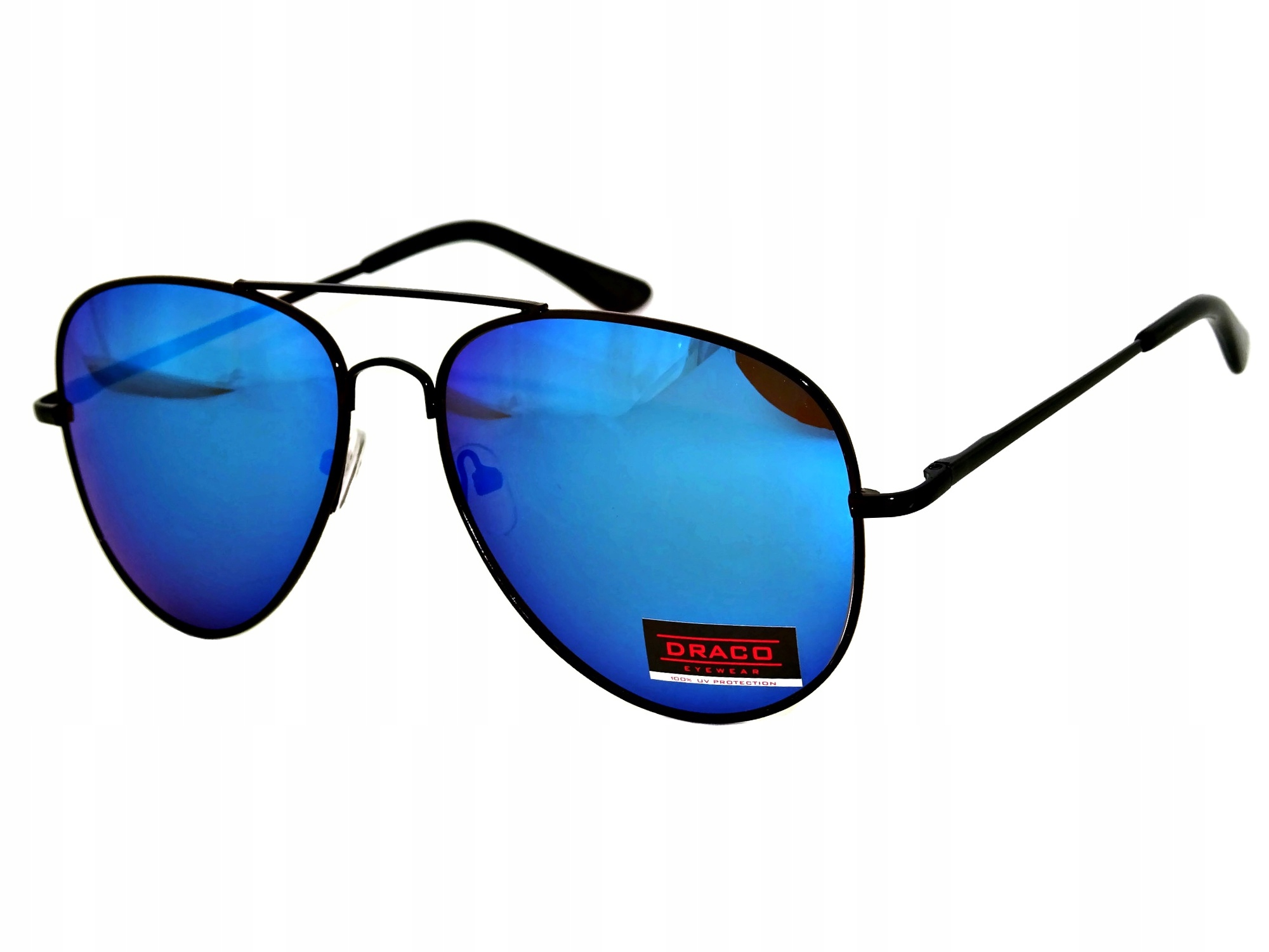 

Okulary Top Gun metalowe Pilotki Aviator retro