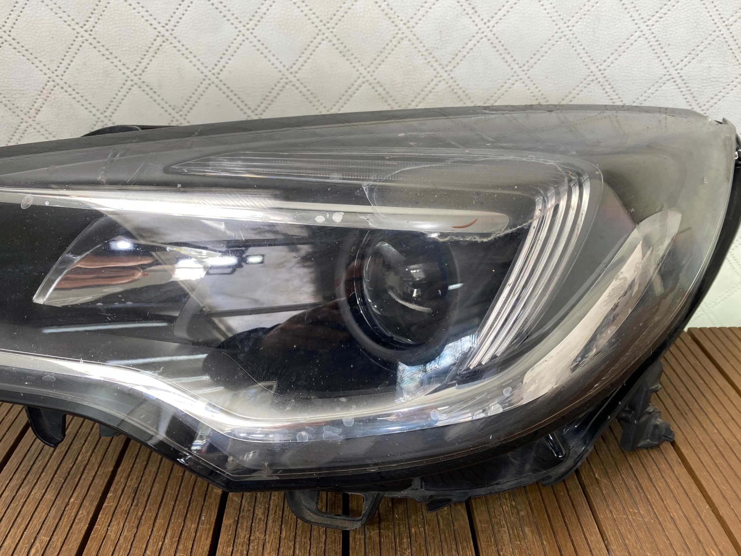 OPEL ASTRA V K 15-21 light front left lens + LED 39158005 EUROPA