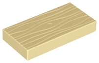 

Lego Duplo 65109 Płytka Tile 2X4 Piaskowa NOWA(5g)