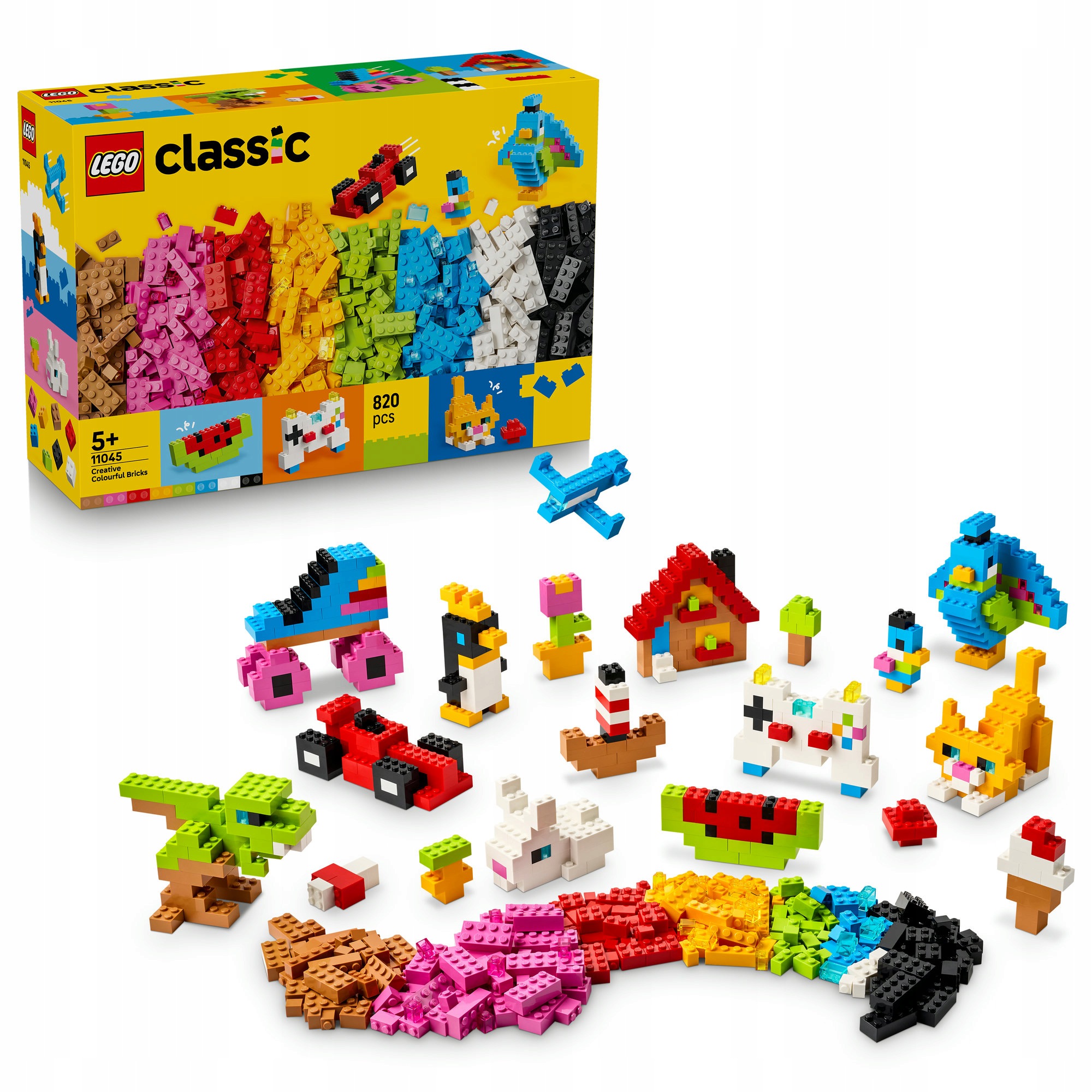 Lego Classic Kreativní barevné stavebnice, hračka 11045