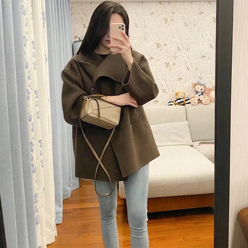 Damska mini przekątna torebka Marka bez marki