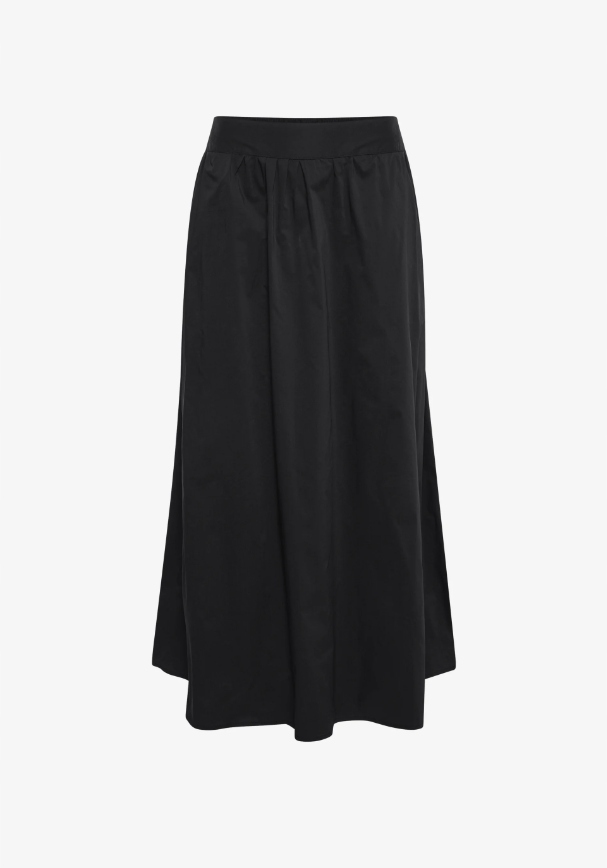 Culture Antoinett klasická dlouhá sukně černá s kapsami, velikost M