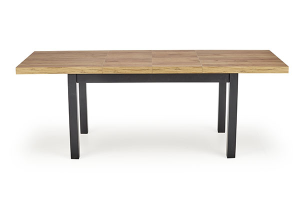 Prostokątny Stół Rozkładany TIAGO 140/220 x 80 x 76 Dąb Craft Wysokość mebla 76 cm