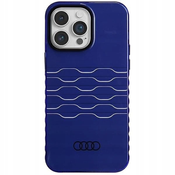 Audi IML MagSafe Case iPhone 14 Pro Max 6.7" niebieski/navy blue hardc