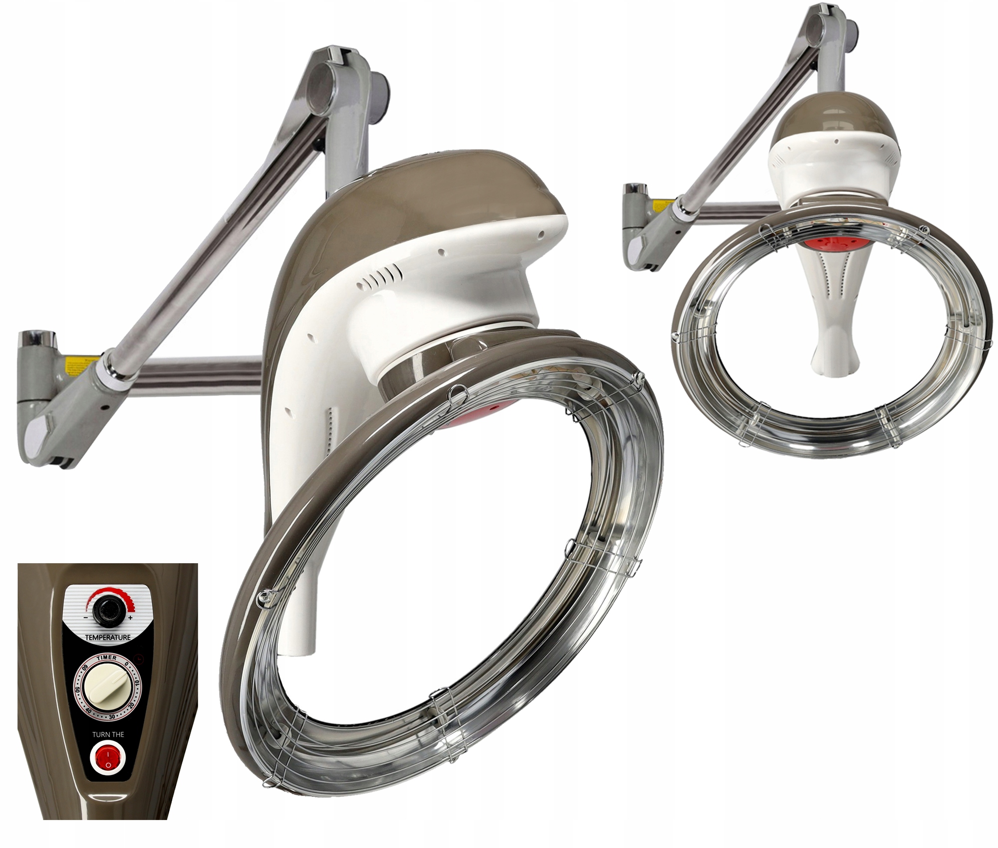 Infrazon Saturn kadeřnický závěsný klimazon pro salon sólového barvení