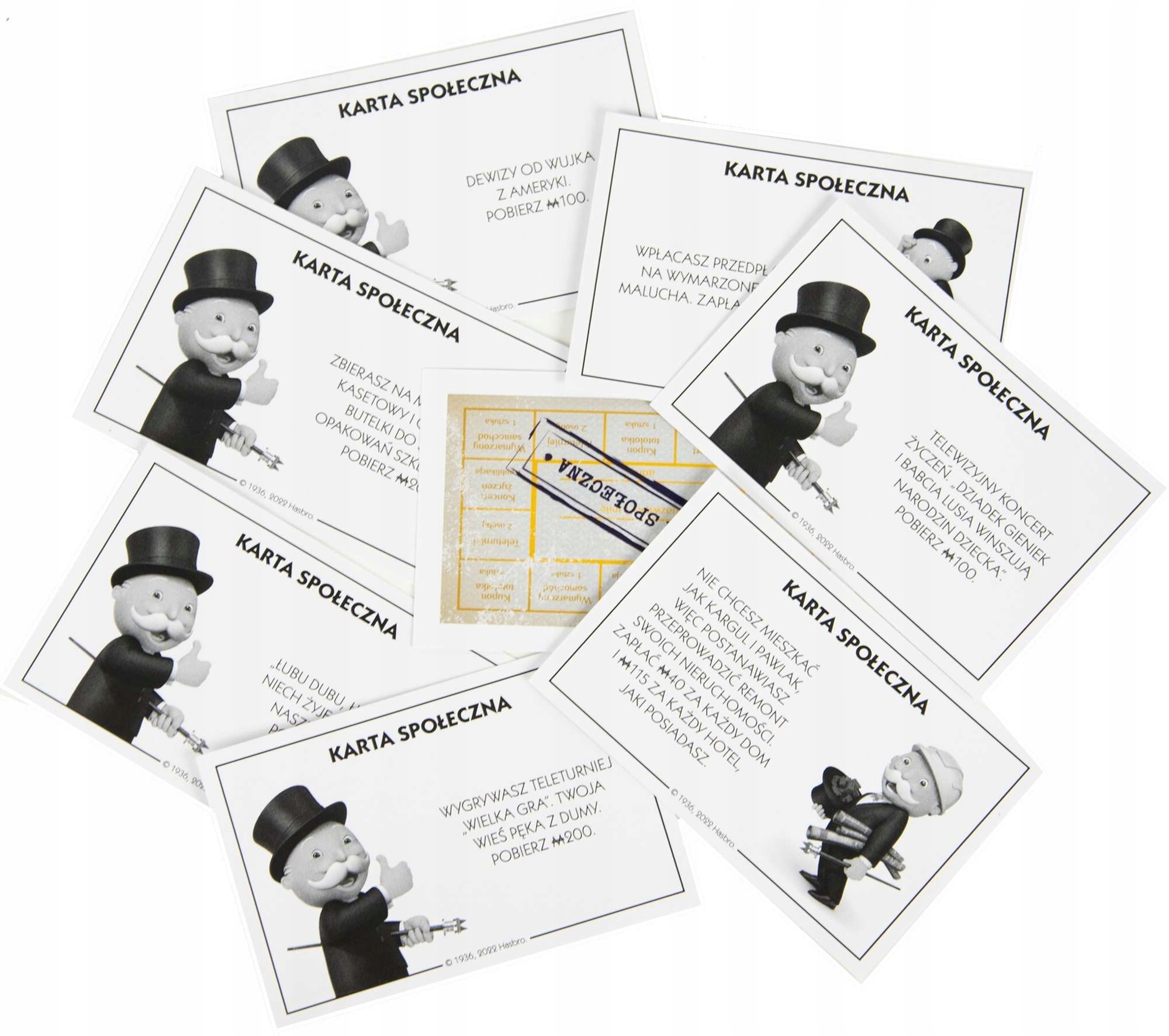 MONOPOLY PRL WYJĄTKOWA GRA PLANSZOWA + FIAT 126p Nazwa Monopoly PRL