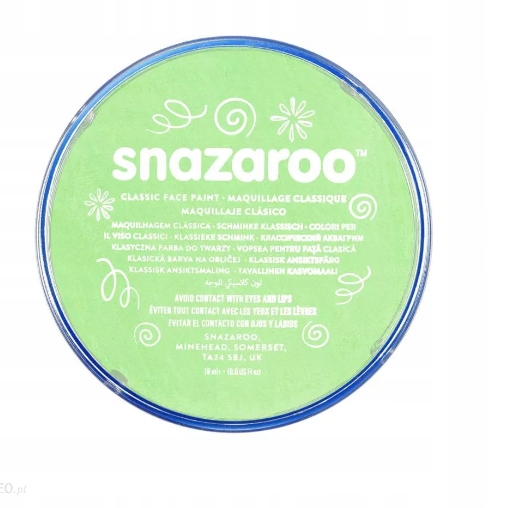 

Snazaroo Farba Farbki Do Twarzy 18ml Zielony Paste