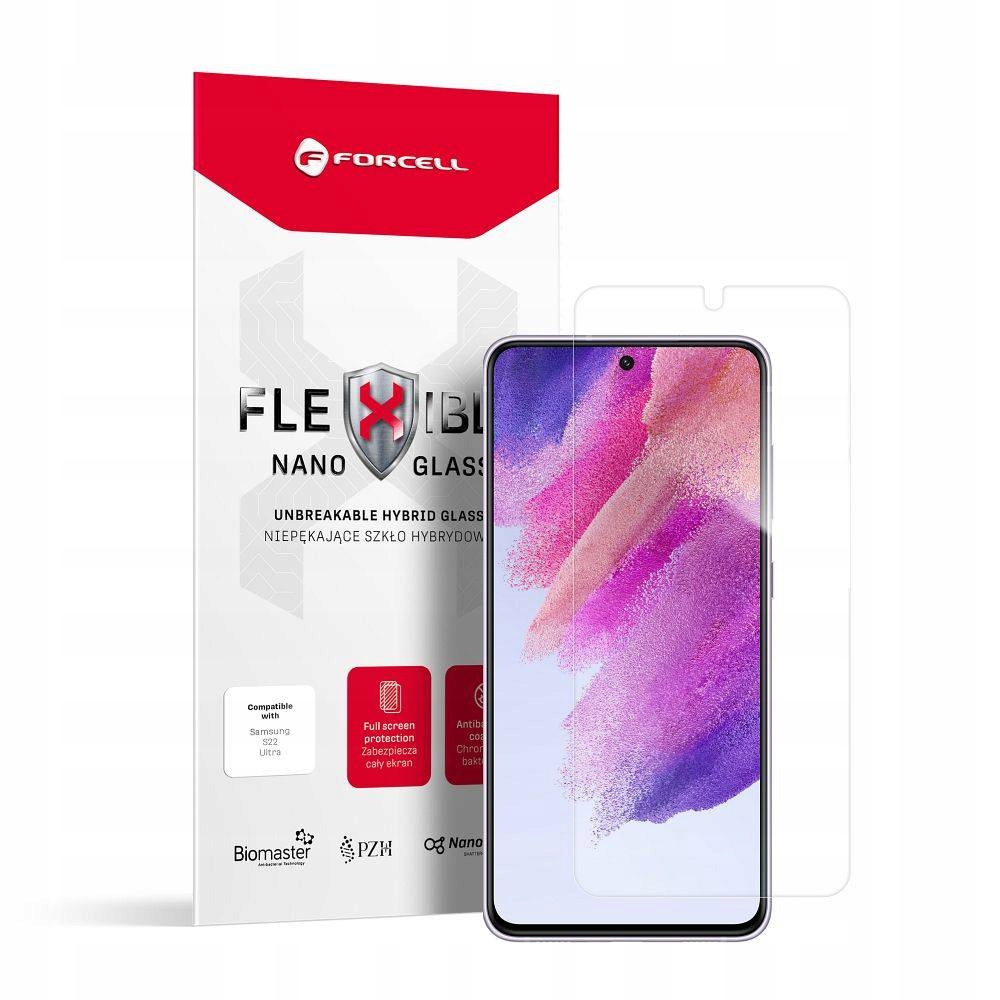 Szkło hybrydowe Forcell Flexible Nano Glass do Samsung Galaxy S21 Fe