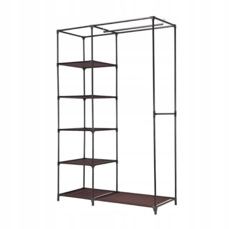 Skříň Na Oblečení Kaja Vitto Hnědá, Skládací Organizér